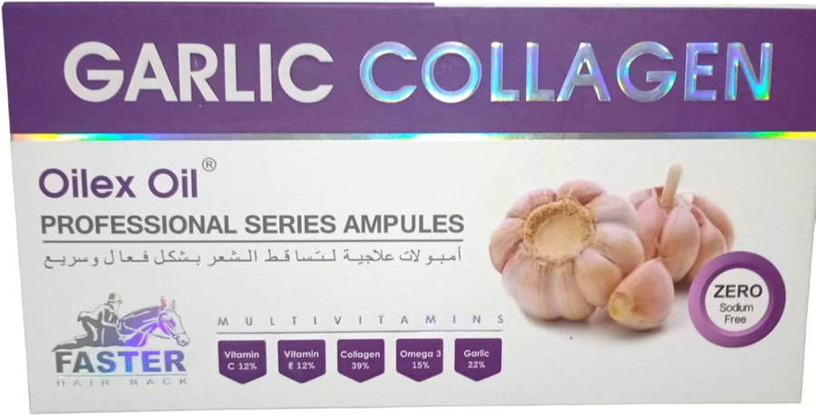 Faster Garlic Collagen Oilex Oil Professional Series Ampoules