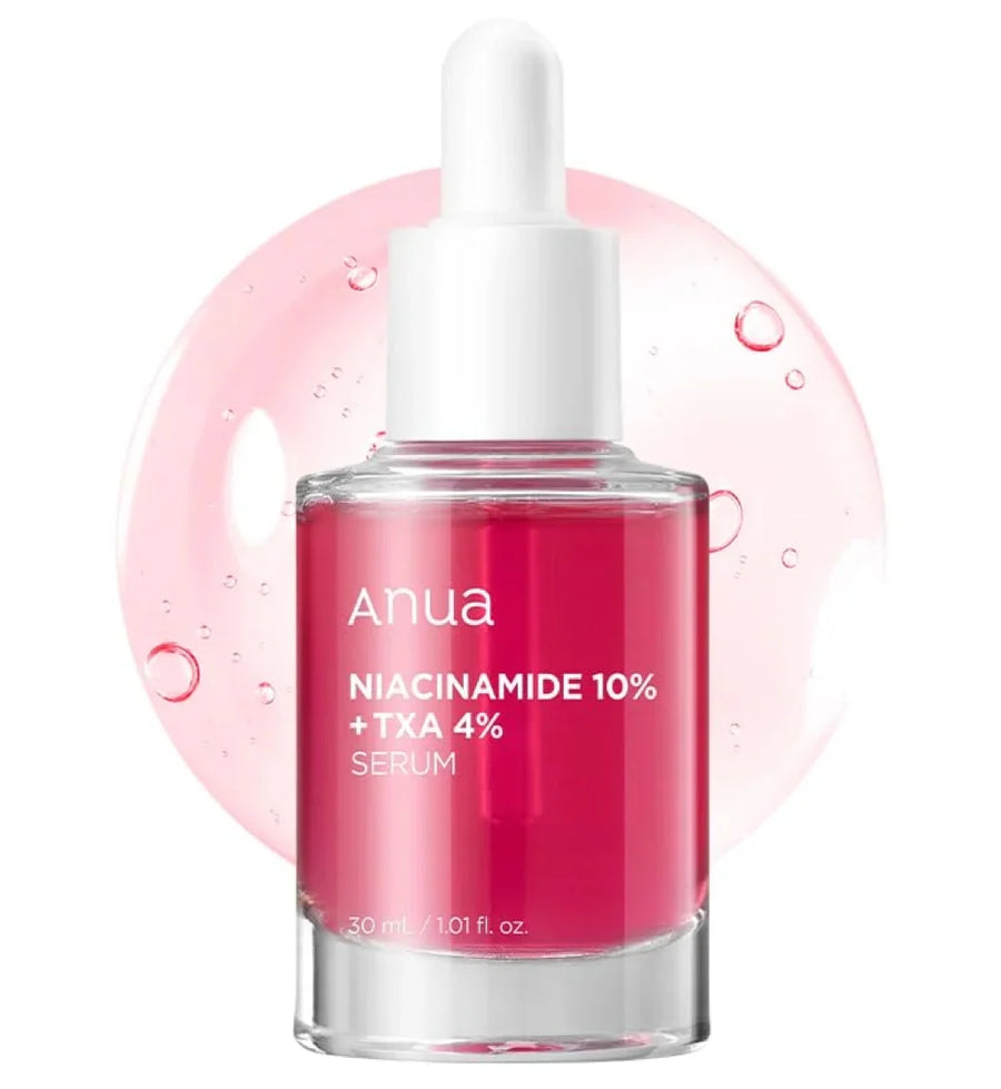 Anua Niacinamide 10% + TXA 4% Dark Spot Correcting Serum 30ml - Professional Brightening Treatment