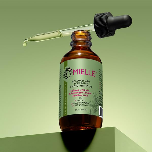 Mielle Rosemary Mint Scalp Hair Strengthening Oil خليط