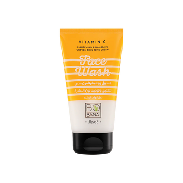 Bobana Vitamin C Face Wash بوبانا غسول التفتيح بفيتامين سي