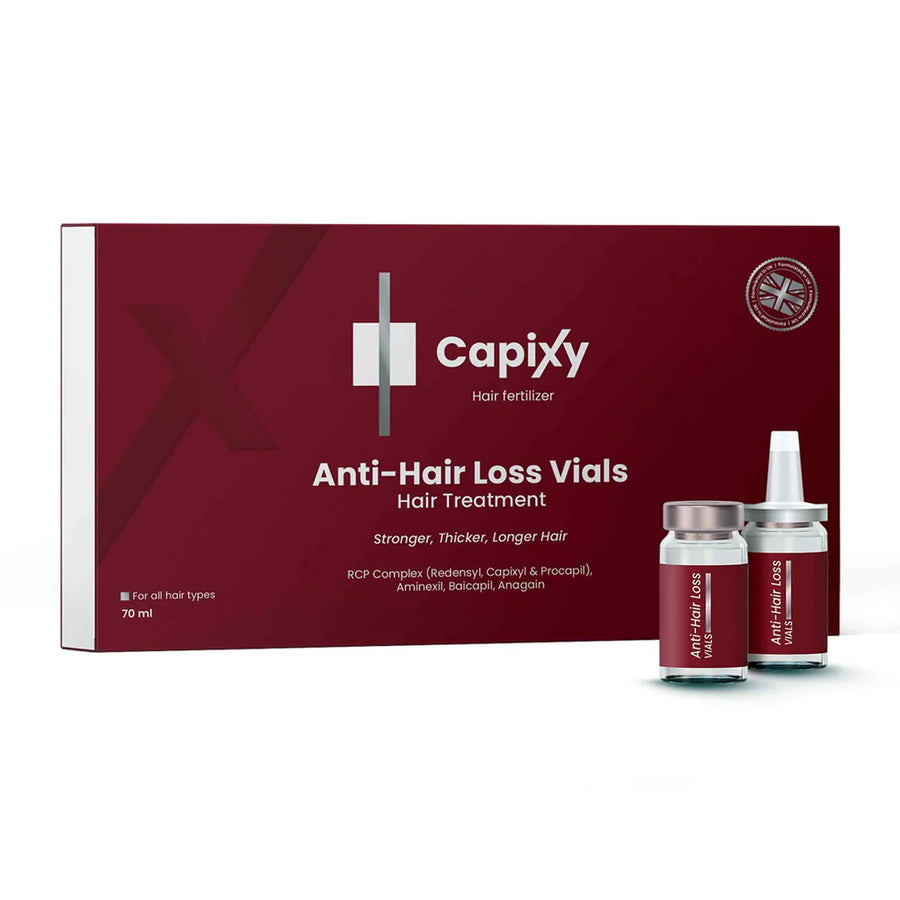 Capixy Anti-Hair Loss Ampoules – Capixyl, Redensyl, Procapil 70ml | International Shipping & Easy Returns