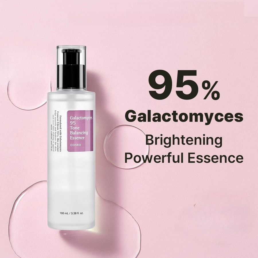COSRX Galactomyces 95 Tone Balancing Essence - Korean Brightening Serum for Pigmentation & Anti-Aging | Worldwide Shipping