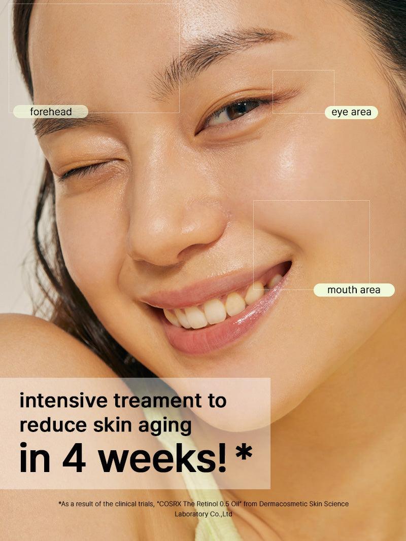 Cosrx  سيروم الريتينول تركيز 0.5%  + سكوالين | مضاد التجاعيد | تحسين مرونة الجلد