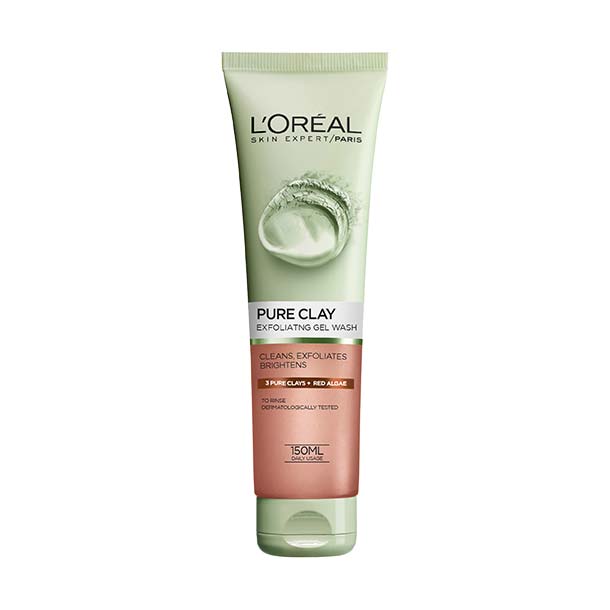 L’Oreal Paris Pure Clay Red Face Cleanser with Red Algae