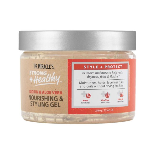 Dr Miracle جل لتغذية وتصفيف الشعر - 340 جم - cream