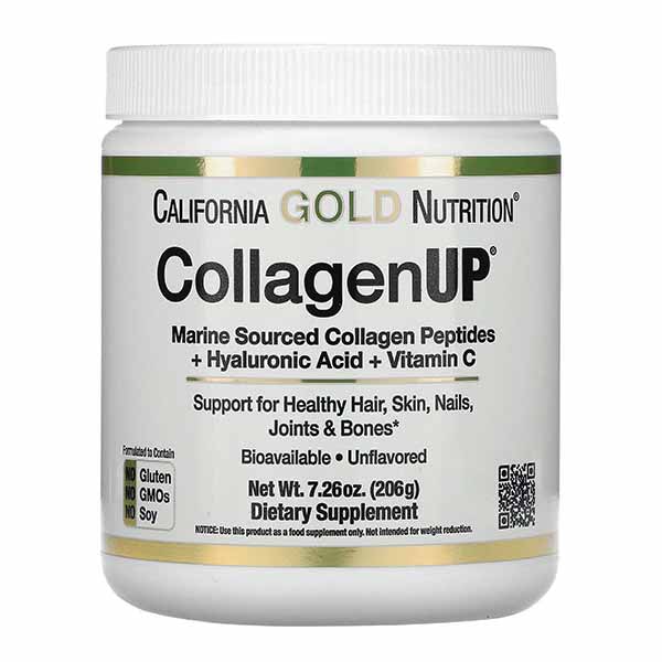 California Gold Nutrition CollagenUP كولاجين بحري حمض