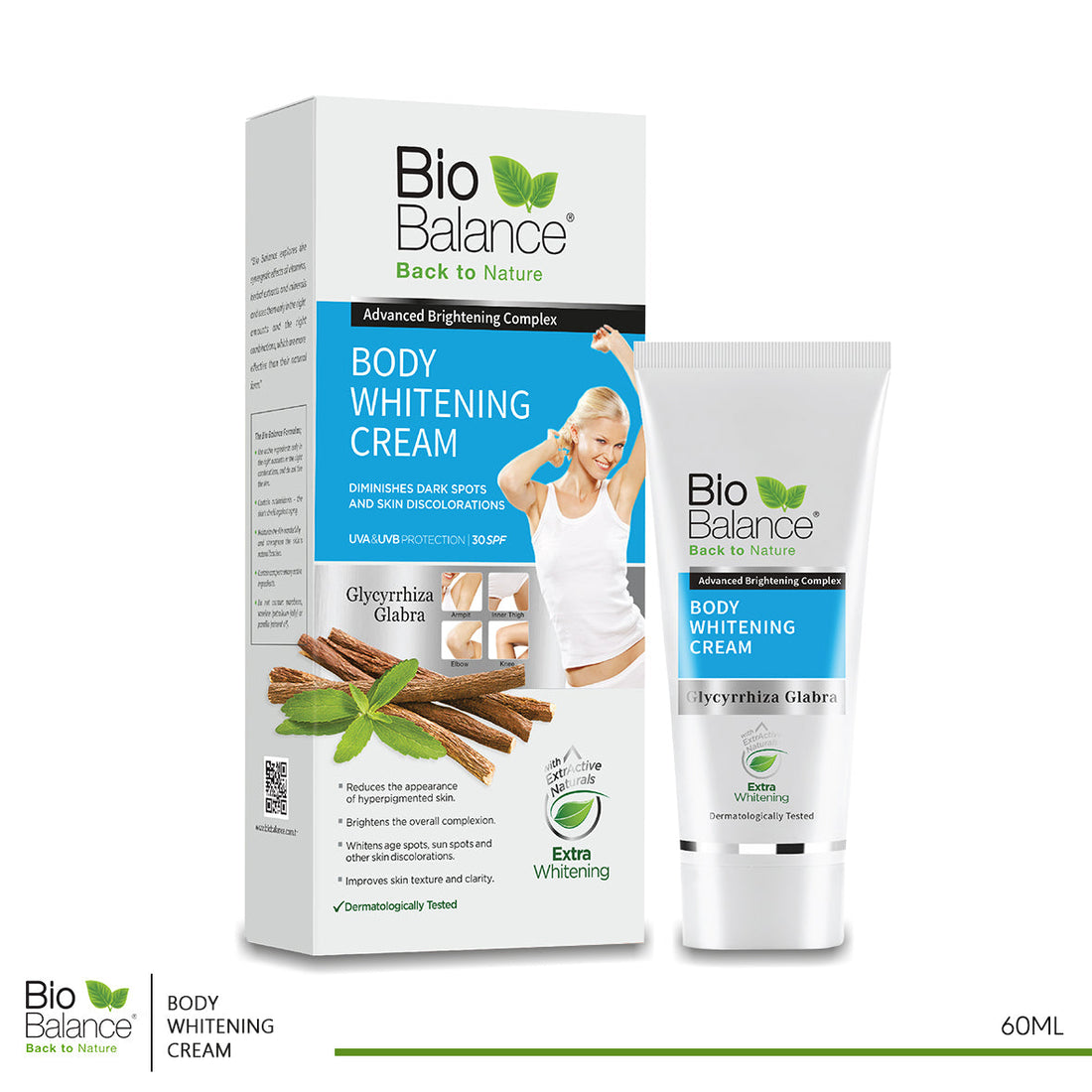 BIOBALANCE Body Whitening Cream