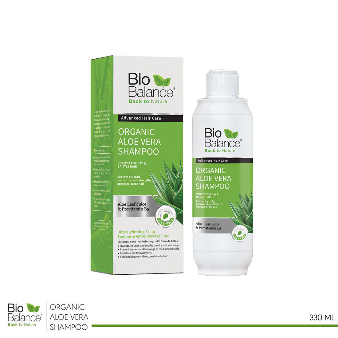 BIOBALANCE ORGANIC Aloe Vera Shampoo