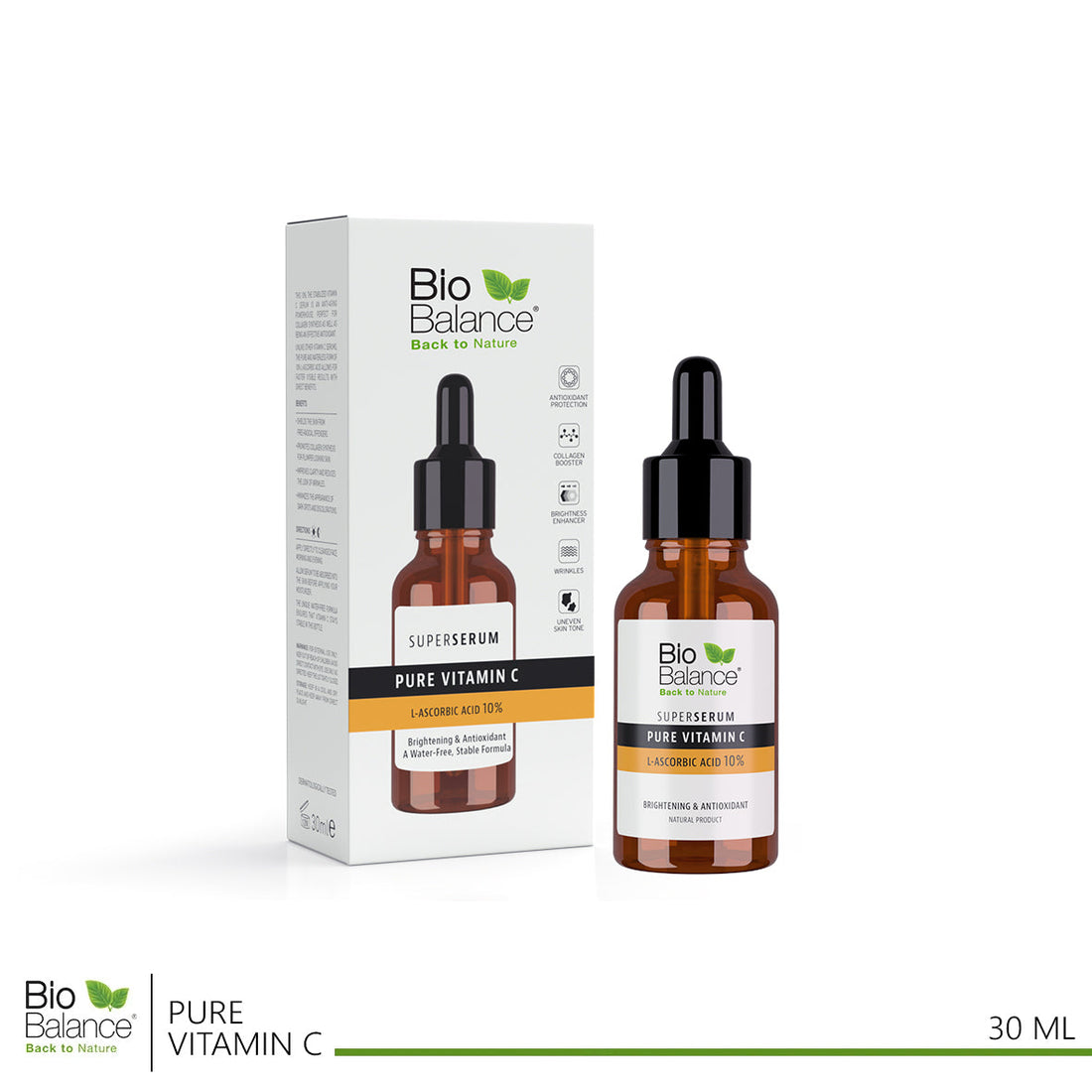 BIOBALANCE Pure Light Vitamin C Serum 10%