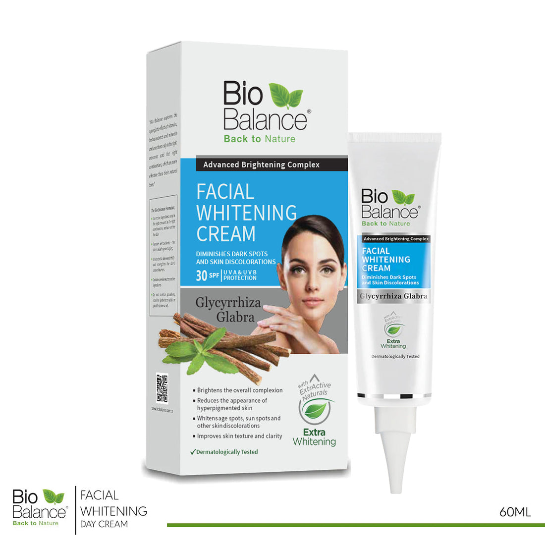 BIOBALANCE Facial Whitening Day Cream