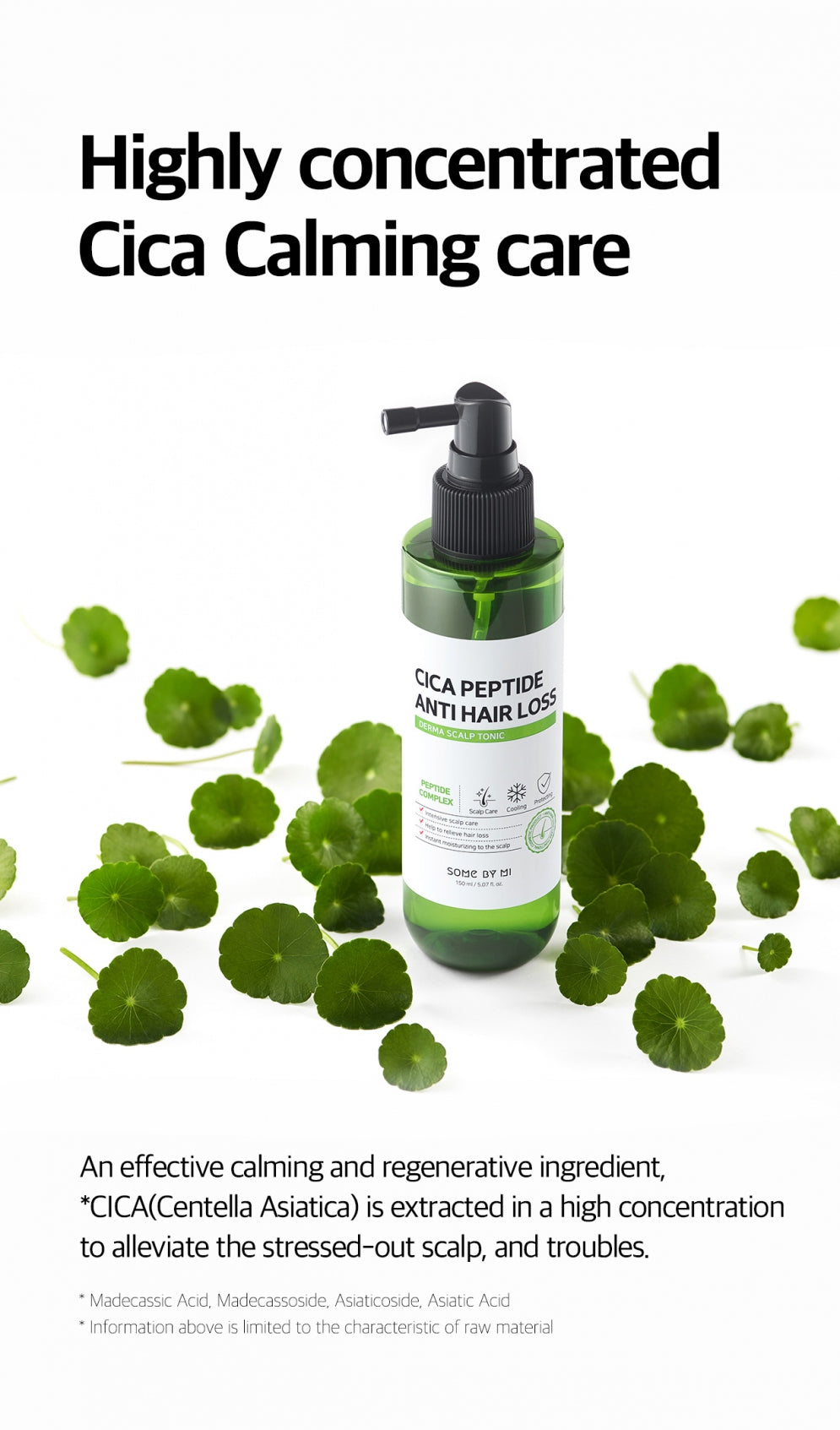 Some By Mi Cica Peptide Anti Hair Loss Tonic تونيك الـ 11 ببتايد لعلاج تساقط الشعر