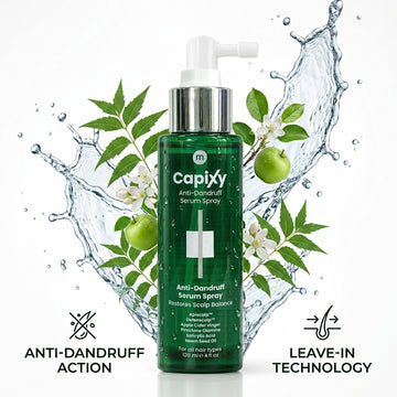 Capixy Advanced Leave-In Treatment Spray for Dandruff & Itching - 120 ml
