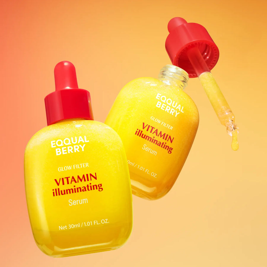 سيروم Eqqual Berry Deep Cera | فيتامين C الطبيعي + 5 سيراميد لتفتيح البشرة وعلاج التصبغات