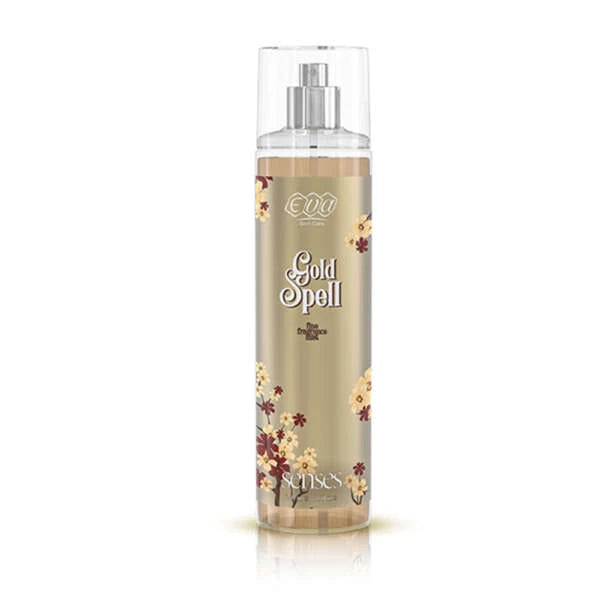 Eva Skin Care Senses Body Splash Gold Spell – 240mL