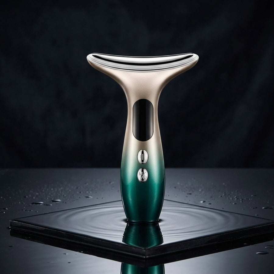 7-in-1 Advanced Neck & Face Sculptor | LED Light Therapy for Wrinkle Reduction, Skin Tightening & Jawline Contouring
