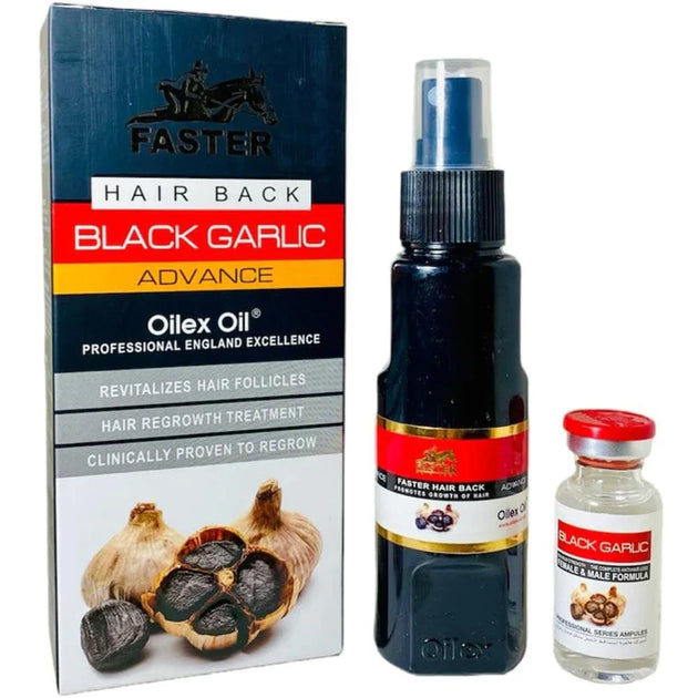 Faster Advance Oil Hair Black Garlic زيت علاج تساقط الشعر بالثوم الأسو
