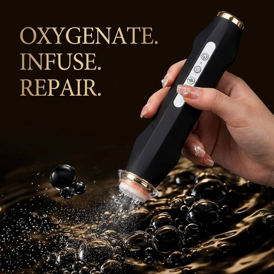 4-in-1 CO2 Oxygen Bubble Pen | The Ultimate At-Home Facial Device for Deep Cleansing & Glowing Skin