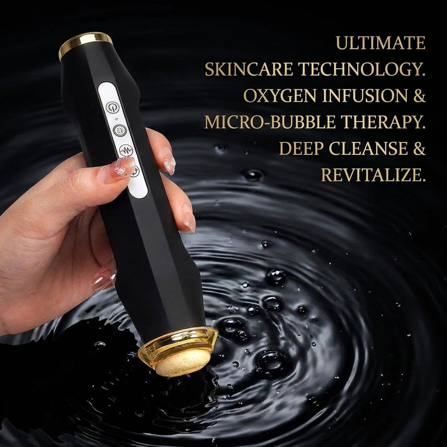 4-in-1 CO2 Oxygen Bubble Pen | The Ultimate At-Home Facial Device for Deep Cleansing & Glowing Skin