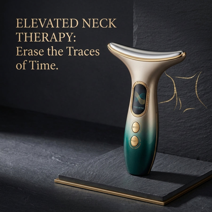 7-in-1 Advanced Neck & Face Sculptor | LED Light Therapy for Wrinkle Reduction, Skin Tightening & Jawline Contouring
