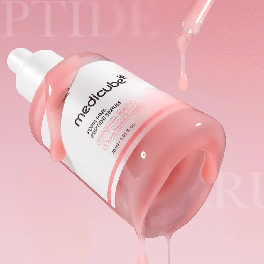 Medicube PDRN pink peptide serum - سيروم الحمض النووي للسلمون بالببتيدات الوردية