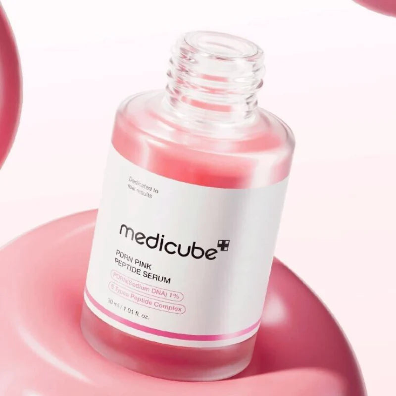 Medicube PDRN pink peptide serum - سيروم الحمض النووي للسلمون بالببتيدات الوردية