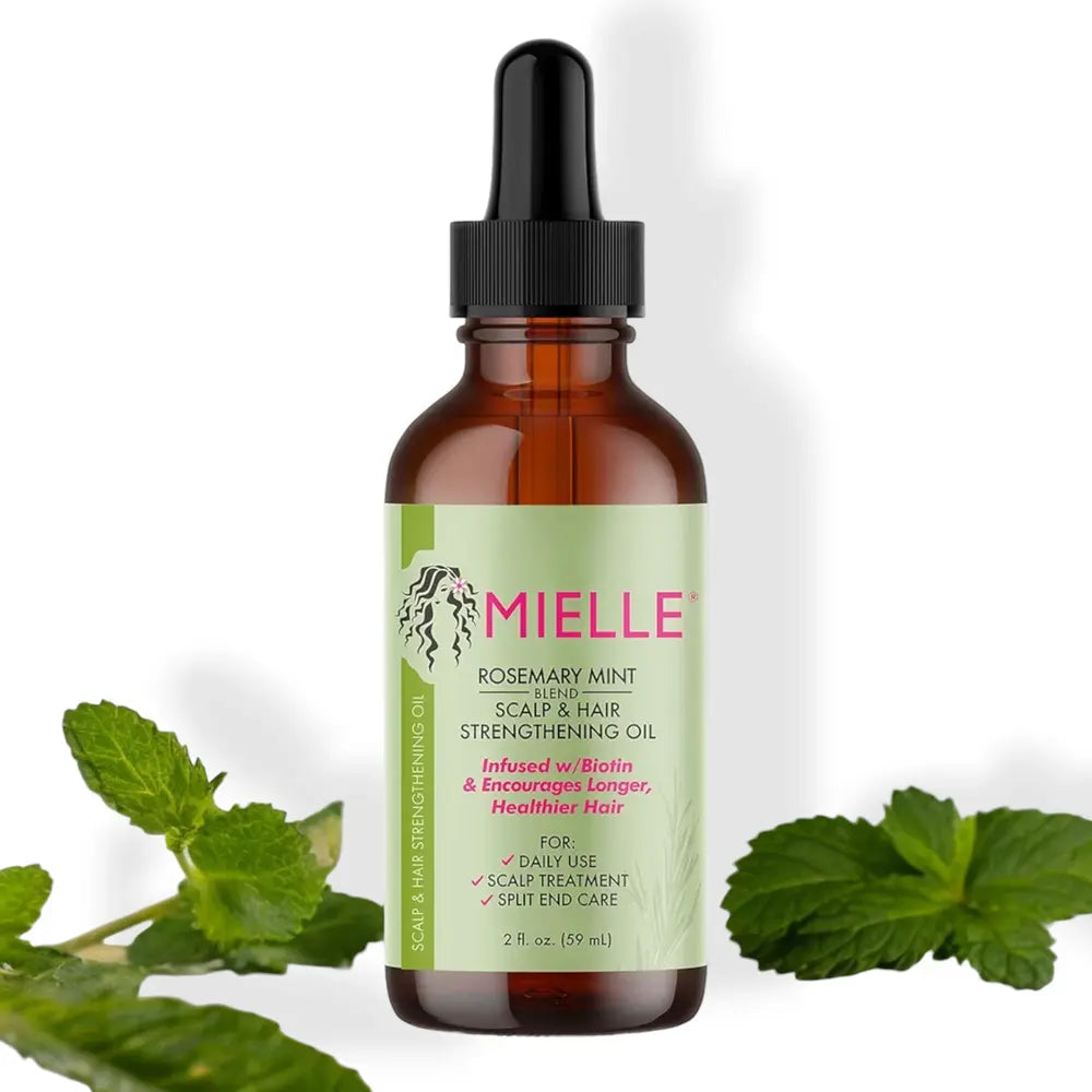 Mielle Rosemary Mint Scalp Hair Strengthening Oil خليط الزيوت الطبيعية