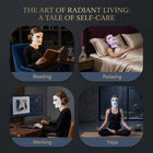 7-Color Flexible Silicone LED Face & Neck Mask | Wireless Anti-Aging Light Therapy