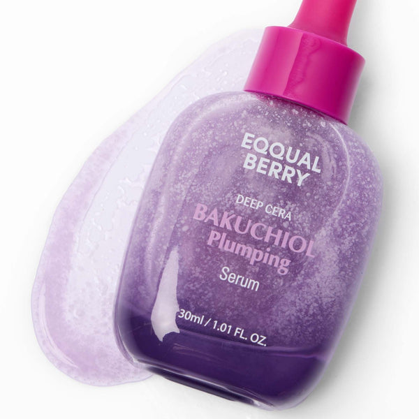سيروم Eqqual berry Bakuchiol | بديل الريتينول النباتي + 13 ببتيد لشد البشرة وتملية المسام