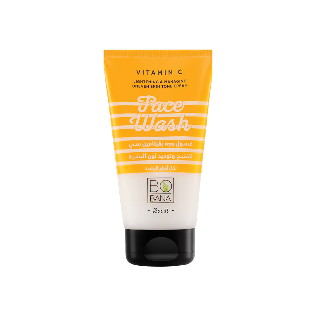 Bobana Vitamin C Face Wash بوبانا غسول التفتيح بفيتامين سي