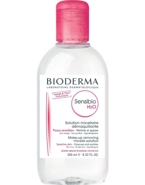 Bioderma Sensibio H2O Cleanser - 250 Ml - Facial Cleansers