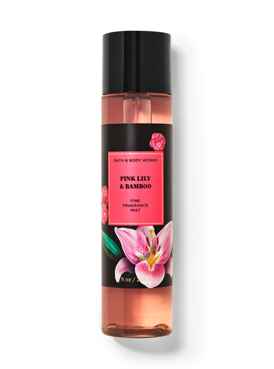 Pink Lily Bamboo Fine Fragrance Mist from Bath & Body Works