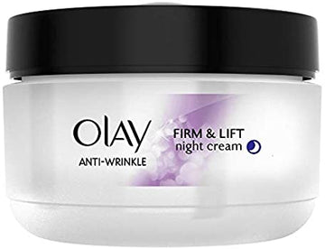 olay anti-wrinkle firm & lift night cream - facial cream