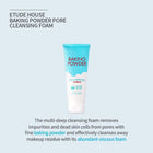 etude house baking powder cleansing foam 160ml - Instachiq