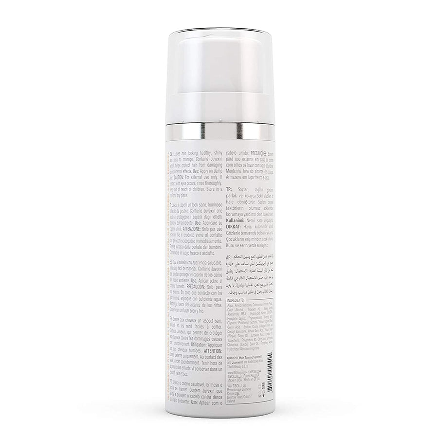 GK HAIR Global Keratin Leave In Conditioner Cream (4.4 Fl Oz/130ml) Conditioning Detangler Hydrating Smoothing Moisturizing & Frizz Control For Dry Damaged Hair Pre Swim Protection - Instachiq