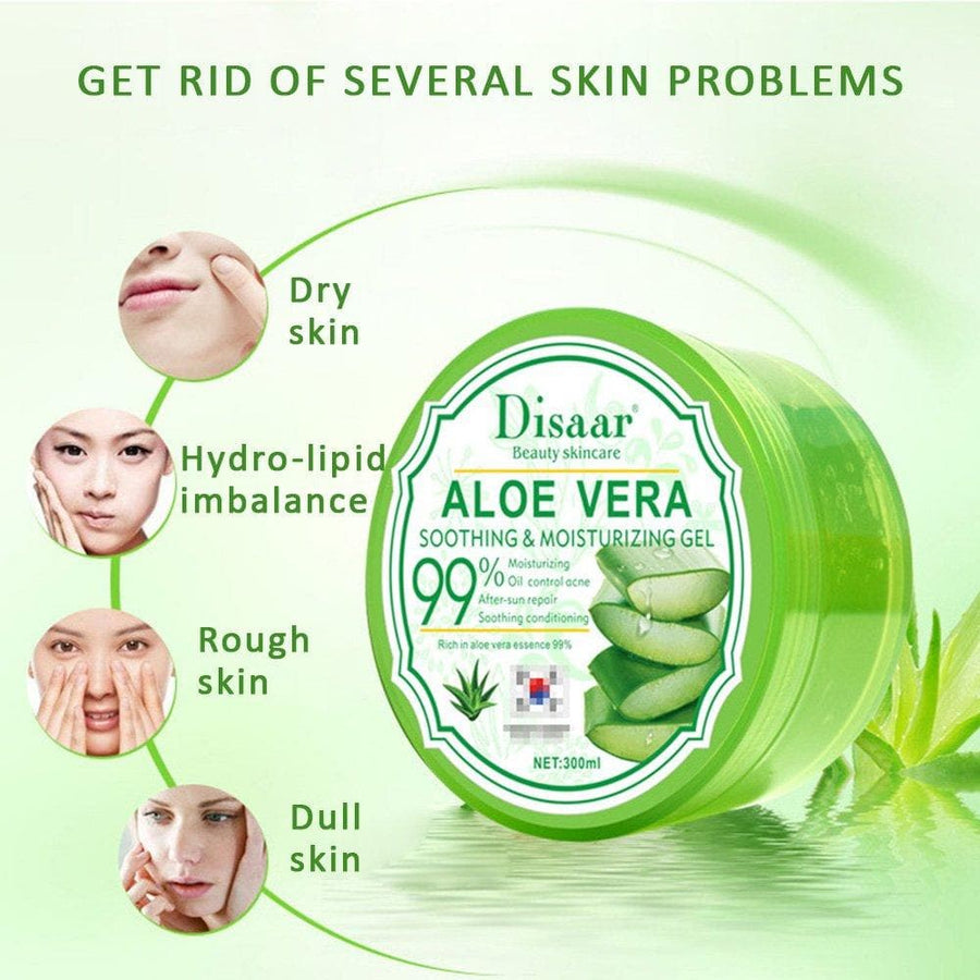 DISAAR Beauty Aloe Vera Anti-Acne Gel Cream - Instachiq