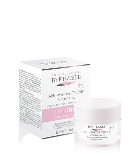 Byphasse Anti Aging  Vit.C 50ml مضاد التجاعيد بالفيتامين C - Instachiq