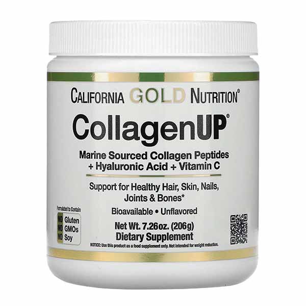 California Gold Nutrition CollagenUP كولاجين بحري حمض