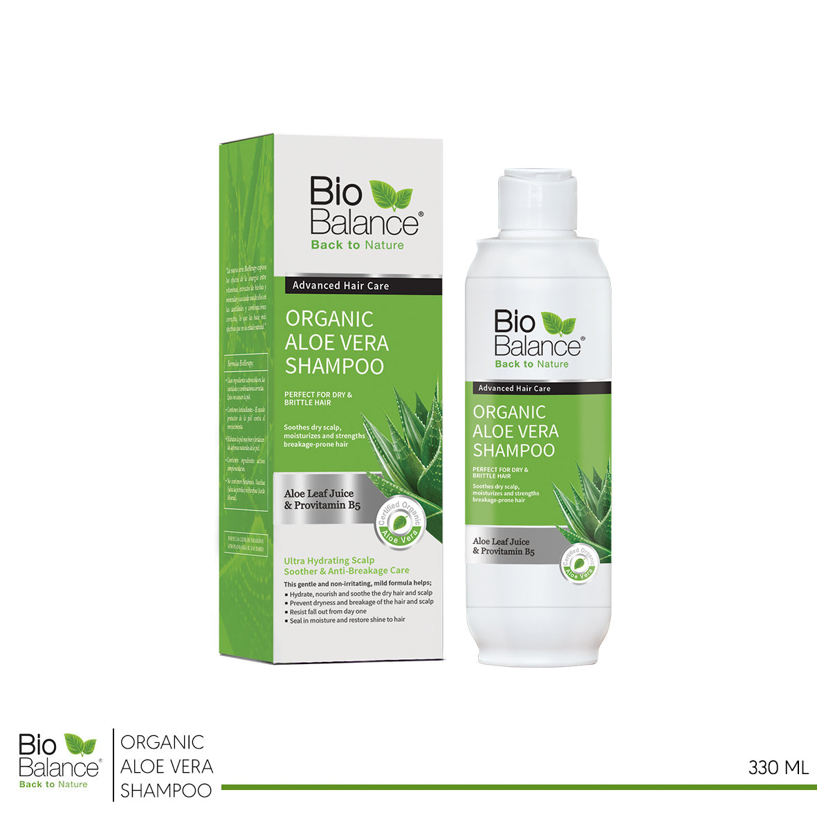 BIOBALANCE ORGANIC Aloe Vera Shampoo