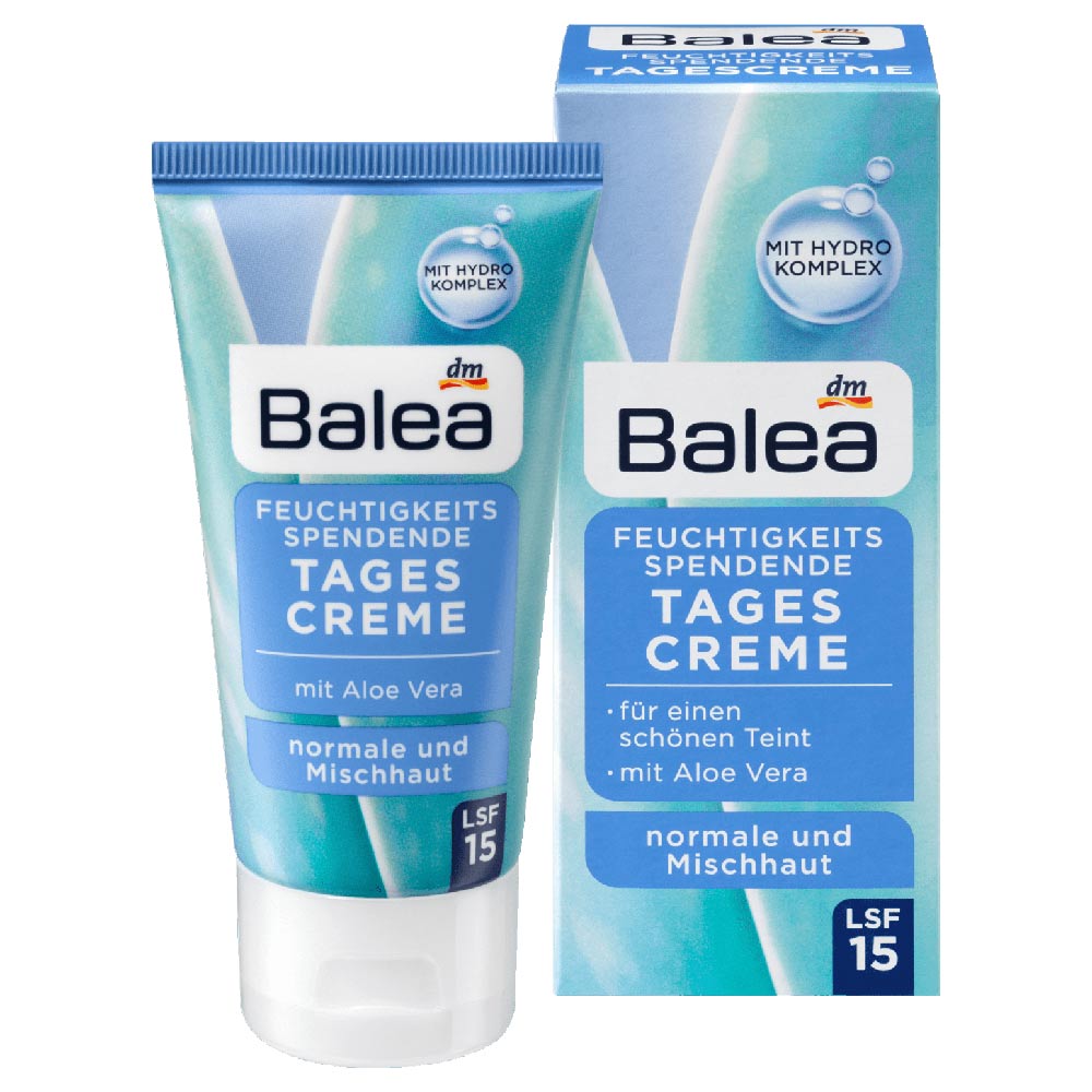 Balea Moisturizing Day Facial Cream 50ml - باليا كريم مرطب 