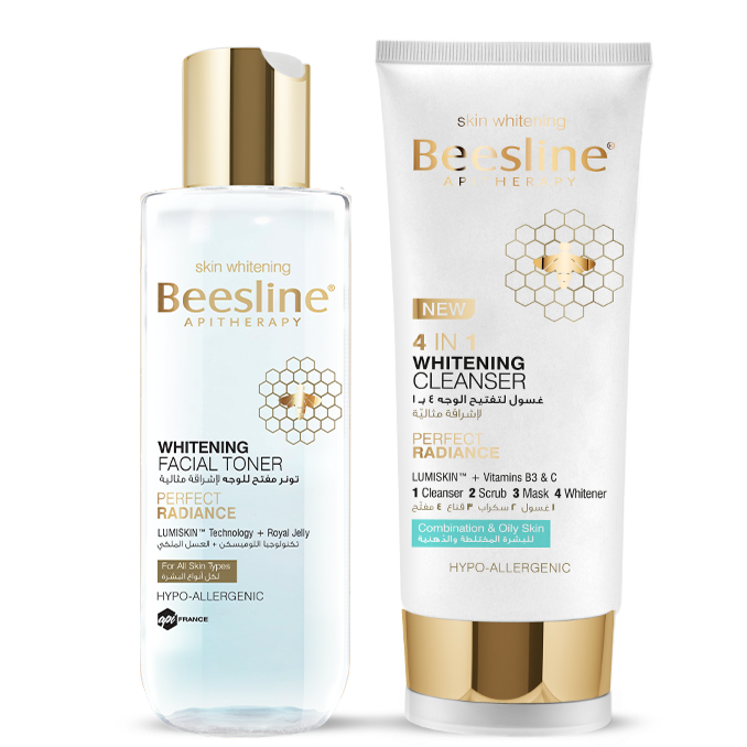 بيزلين روتين تفتيح البشرة 1-غسول 2-تونر - Facial Cleansers