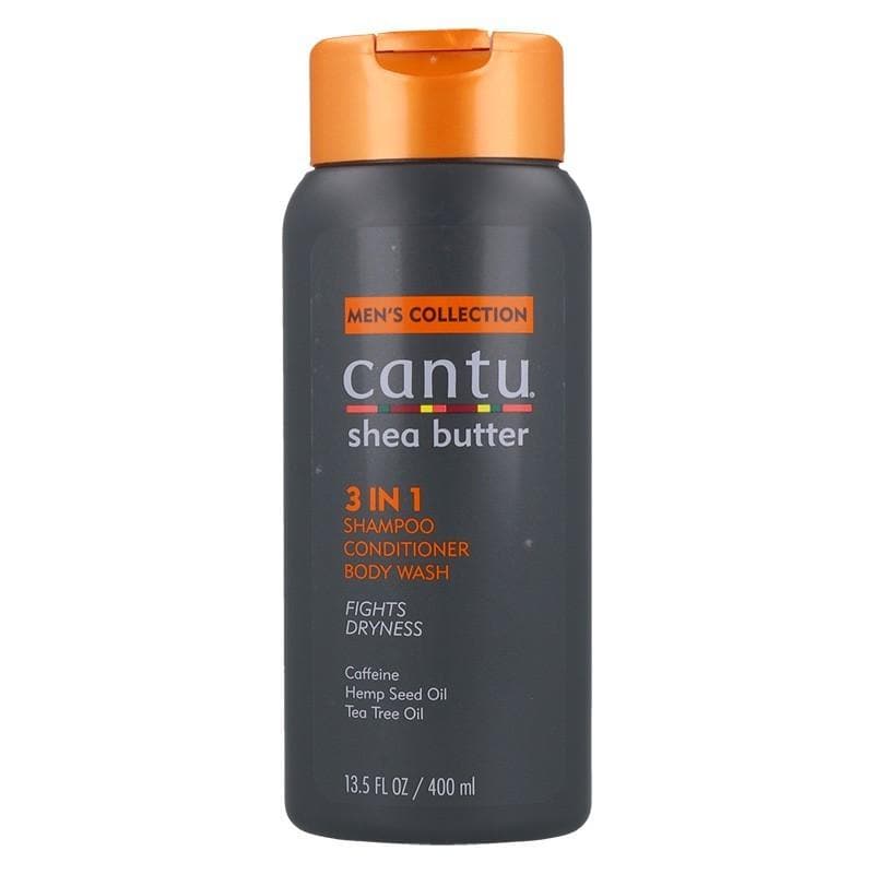 Cantu for men 3 in 1 shampoo - conditioner - shower gel 400ml - Instachiq