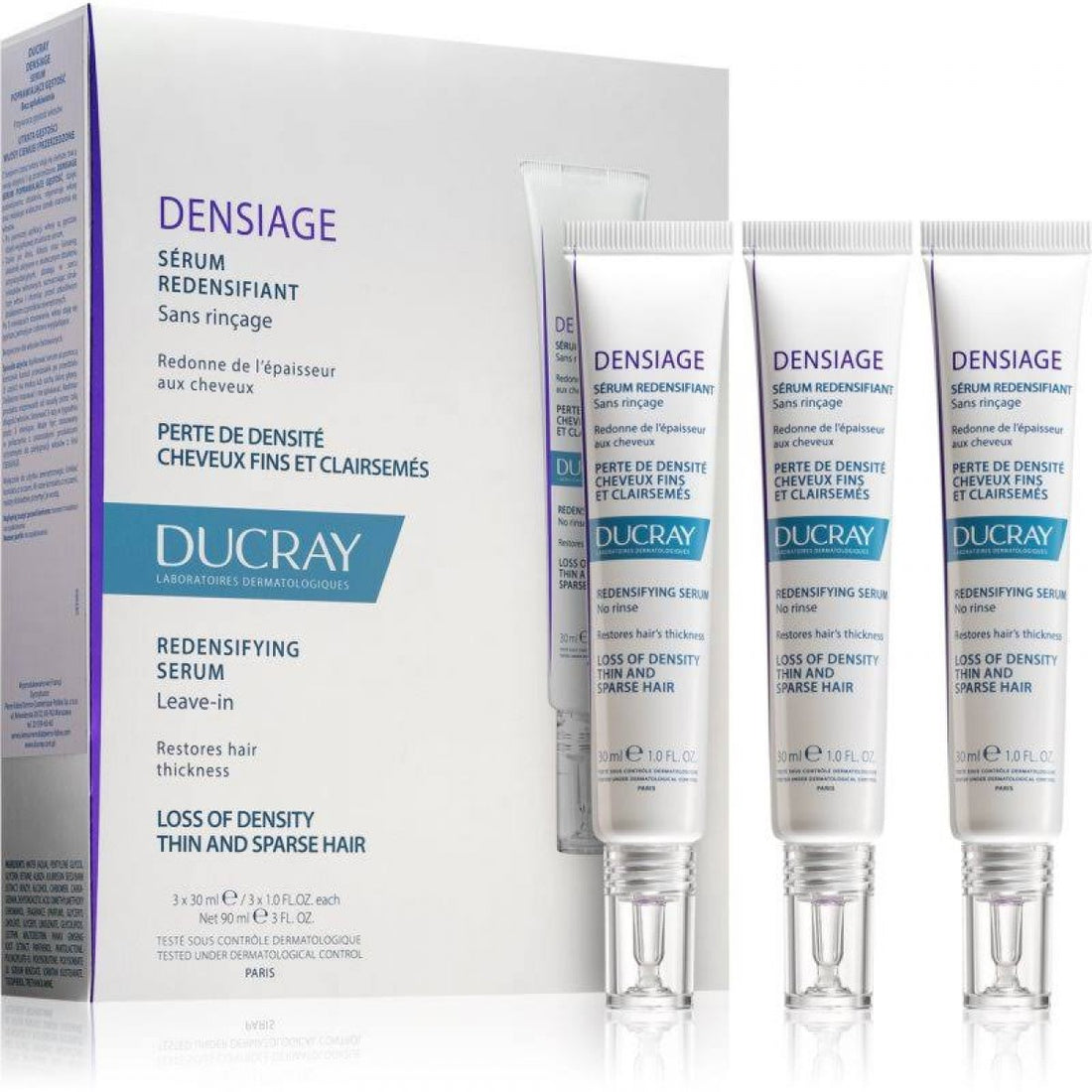 Ducray Densiage Redensifying Serum - 3X30ml - hair serum