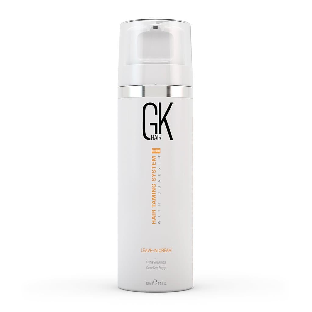 GK HAIR Global Keratin Leave In Conditioner Cream (4.4 Fl Oz/130ml) Conditioning Detangler Hydrating Smoothing Moisturizing & Frizz Control For Dry Damaged Hair Pre Swim Protection - Instachiq