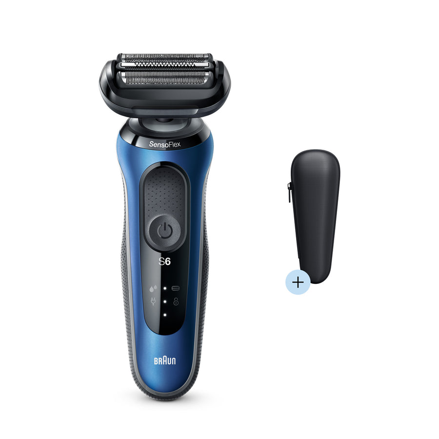 Braun ماكينة حلاقة Series 6 60-B1000s للاستخدام الجاف ومع 