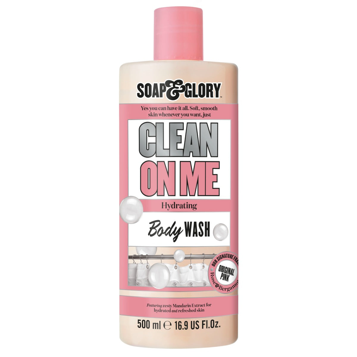 soap & glory Original Pink Clean On Me Shower Gel - Facial